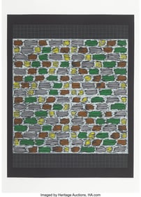 41047: Anni Albers (1899-1994) Untitled 3 of 9, from Co