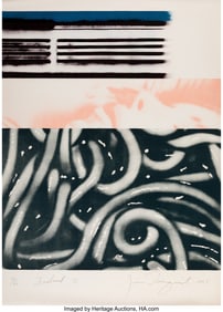 41060: James Rosenquist (1933-2017) Forehead II, 1968 L