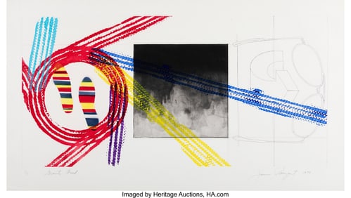 41062: James Rosenquist (1933-2017) Gravity Feed, from