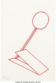 41063: Claes Oldenburg (1929-2022) Boom (Folio 11), fro