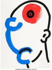 41068: Keith Haring (1958-1990) Untitled, from The Stor