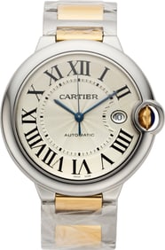 12011: Cartier Ballon Bleu Two Tone Stainless steel and