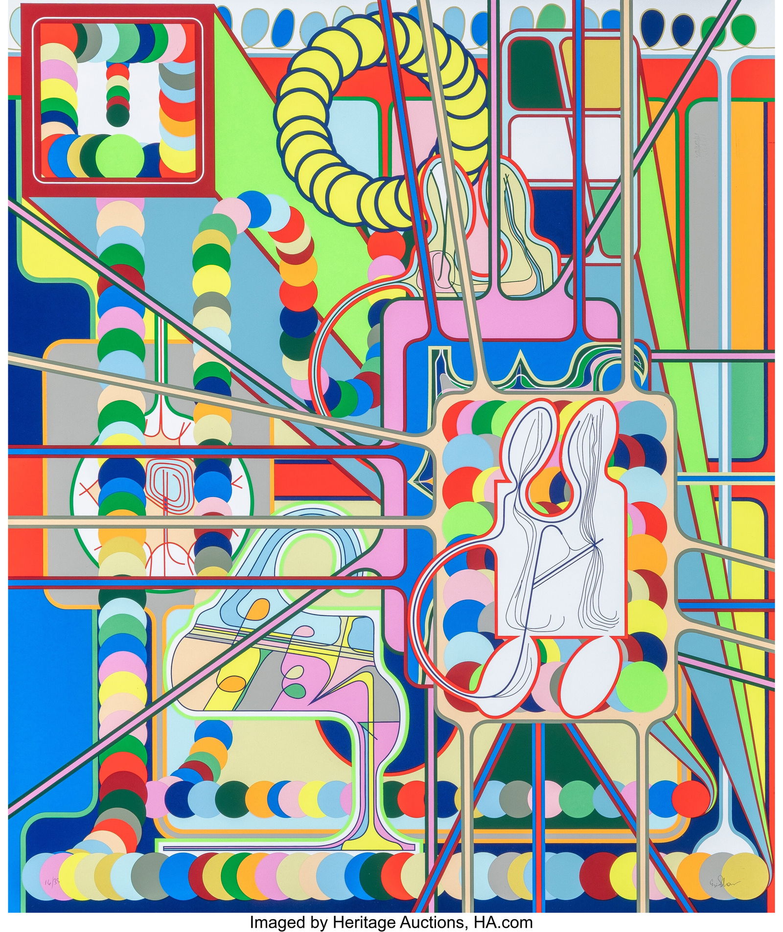 Eric Shaw (b. 1983) Drains II, 2021 Screenprint (1 of 2)