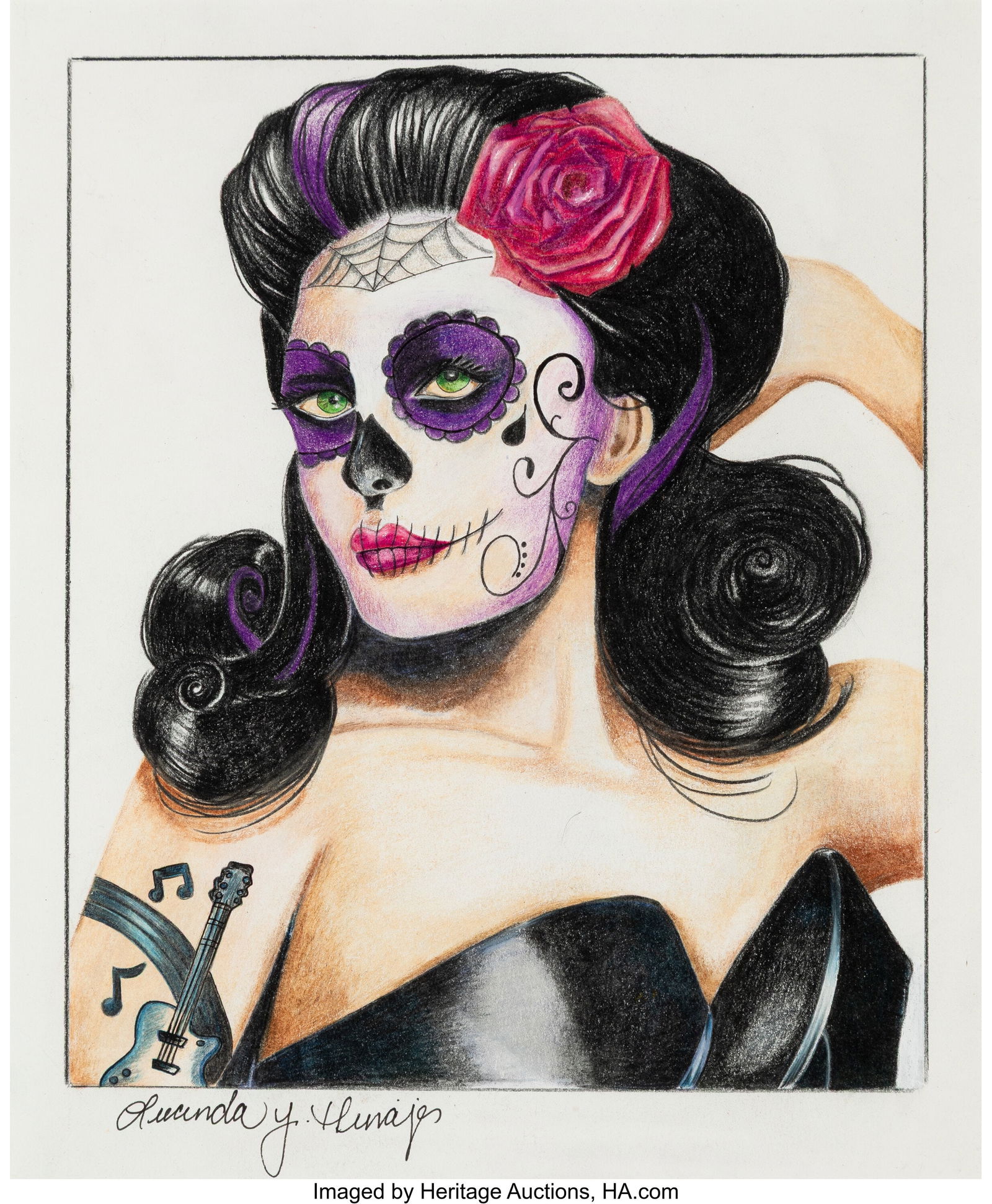 Lucinda Hinojos (La Morena) (b. 1981) Untitled C (1 of 2)