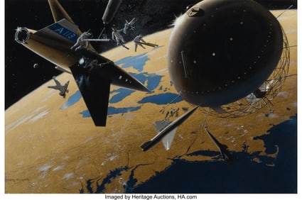 71001&colon; Chesley Bonestell &lpar;American&comma; 1888-1986&rpar; Space St