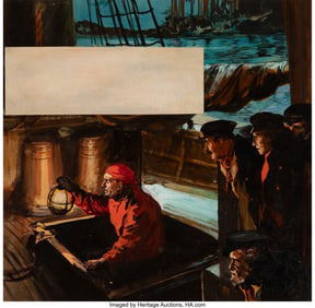 71005&colon; British Artist &lpar;20th Century&rpar; Pearl Island&comma; Prem