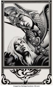 71028&colon; Stephen Fabian &lpar;American&comma; 1930-2025&rpar; Dragonlance