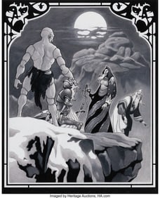 71029&colon; Stephen Fabian &lpar;American&comma; 1930-2025&rpar; Flesh Golem