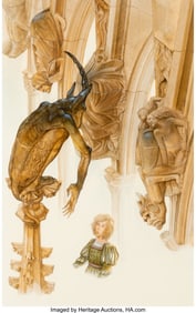 71032&colon; John Howe &lpar;Canadian&sol;Swiss&comma; b&period; 1957&rpar; Cathédrale 