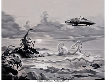 71043&colon; Stephen Fabian &lpar;American&comma; 1930-2025&rpar; The Coelura