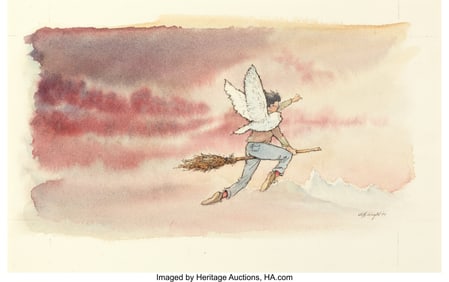 71049&colon; Cliff Wright &lpar;British&comma; b&period; 1963&rpar; Harry Potter and