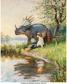 71057&colon; James Gurney &lpar;American&comma; b&period; 1958&rpar; Companions&comma; Din