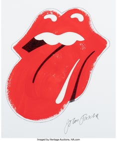 71063&colon; John Pasche &lpar;British&comma; b&period; 1945&rpar; Rolling Stones Go