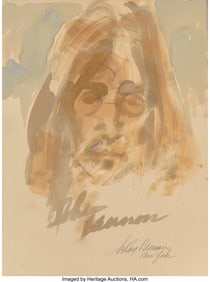 71064&colon; LeRoy Neiman &lpar;American&comma; 1921-2012&rpar; John Lennon W
