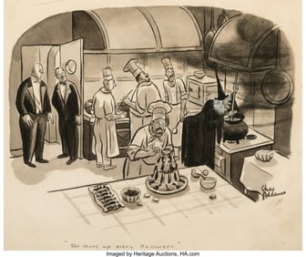 71065&colon; Charles Addams &lpar;American&comma; 1912-1988&rpar; She Shows U