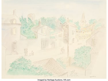 71067&colon; Jean Jacques Sempé &lpar;French&comma; 1932-2022&rpar; Soir de