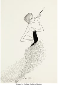 71072&colon; Al Hirschfeld &lpar;American&comma; 1903-2003&rpar; Julie Andrew