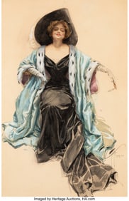 71080&colon; Harrison Fisher &lpar;American&comma; 1875-1934&rpar; A Garden o