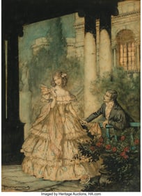 71082&colon; Arthur Rackham &lpar;British&comma; 1867-1939&rpar; Moonlight & 