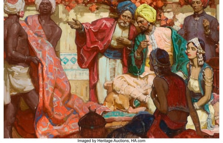 71084&colon; Mead Schaeffer &lpar;American&comma; 1898-1980&rpar; Shah Abbas&comma;