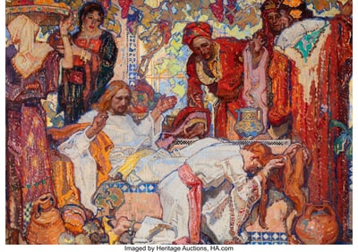 71085&colon; Dean Cornwell &lpar;American&comma; 1892-1960&rpar; Mary Washing