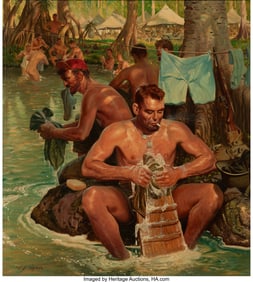 71095&colon; John Ford Clymer &lpar;American&comma; 1907-1989&rpar; US Marine