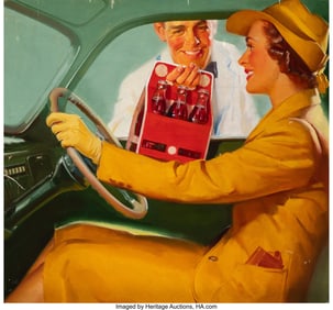 71115&colon; Attributed to Gil Elvgren &lpar;American&comma; 1914-1980&rpar; 