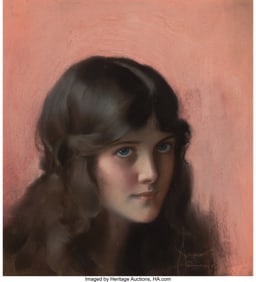 71132&colon; Rolf Armstrong &lpar;American&comma; 1889-1960&rpar; Betty Leste