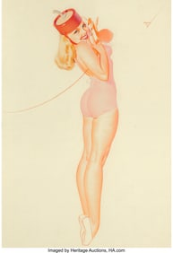 71137&colon; George Petty &lpar;American&comma; 1894-1975&rpar; Bellhop&comma; Pett