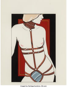 71149&colon; Patrick Nagel &lpar;American&comma; 1945-1984&rpar; The Playboy 