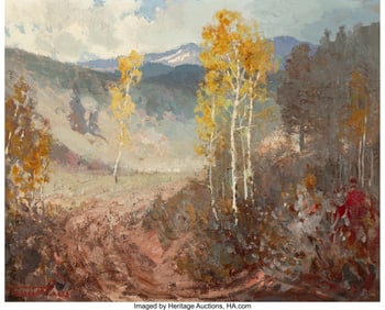 76019: Fremont F. Ellis (American, 1897-1985) Old Loggi