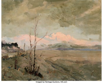 76021: Sydney Laurence (American, 1865-1940) Alaskan La
