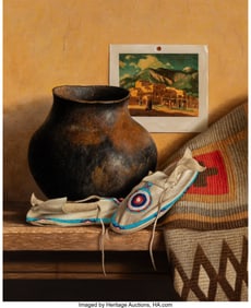 76040: William Acheff (American, b. 1947) Still Life wi