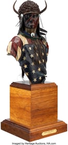 76052: Dave McGary (American, 1958-2013) Strikes with T