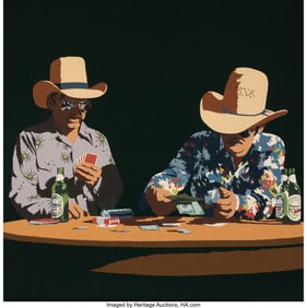 76058: Bill Schenck (American, b. 1947) Snake Lips, Pok