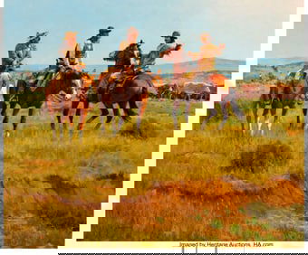 76069: Keith Christie (American, 1935-2017) Scout's Rep