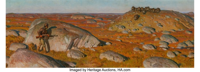 76078: Harold von Schmidt (American, 1893-1982) The Was