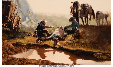 76082: Oleg Stavrowsky (American, 1927-2020) One More C