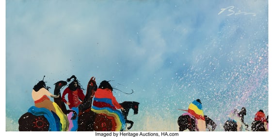 76090: Earl Biss (American, 1947-1998) It Looks Like Sn