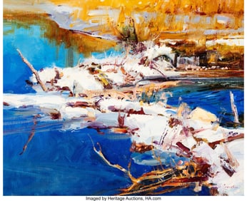 76094: Walter Gonske (American, b. 1942) Along the Rio