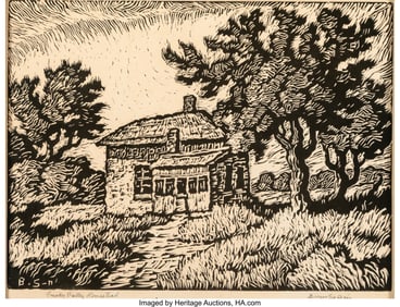 76104&colon; Birger Sandzén &lpar;American&comma; 1871-1954&rpar; Smoky Vall