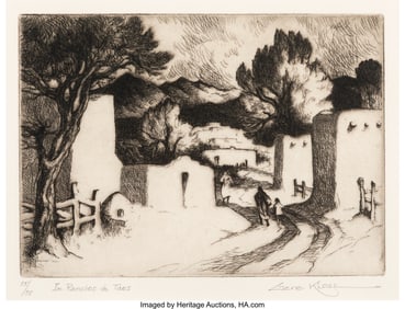 76105&colon; Gene Kloss &lpar;American&comma; 1903-1996&rpar; In Ranchos de T