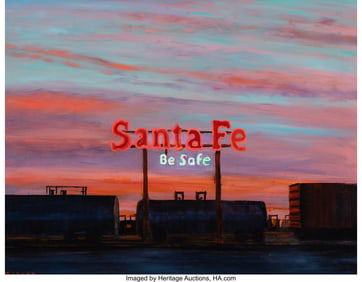 76109&colon; Daniel Morper &lpar;American&comma; 1944-2016&rpar; Santa Fe Be 