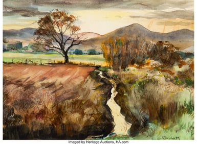 76111&colon; Peter Hurd &lpar;American&comma; 1904-1984&rpar; Near San Patric