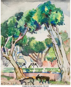 76115&colon; Alice Schille &lpar;American&comma; 1869-1955&rpar; Conversation