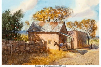 76124&colon; Paul Strisik &lpar;American&comma; 1918-1998&rpar; Galisteo&comma; New