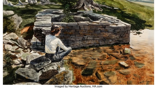 76128&colon; John Chumley &lpar;American&comma; 1928-1984&rpar; Still Water&comma; 