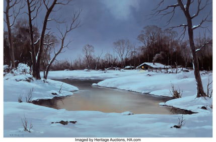 76150&colon; Roland D&period; Enright &lpar;American&comma; 1921-1983&rpar; Moonlit 