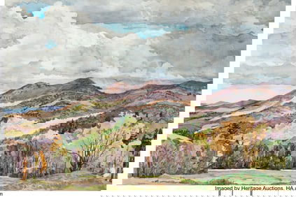 76163&colon; George Harkins &lpar;American&comma; b&period; 1934&rpar; Green Mountai