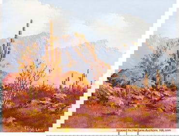 76173&colon; John Loo &lpar;American&comma; 1922-2005&rpar; Canyon River&semi; Mou